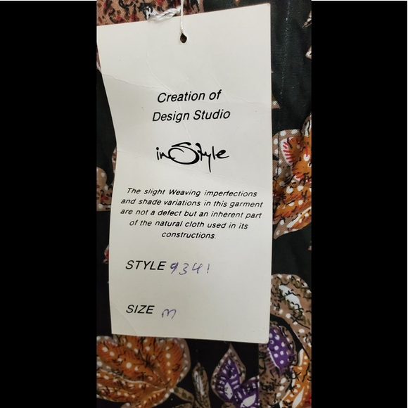 NWT inStyle New York button down - Picture 5 of 8